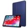 Mobigear Tri-Fold Gel iPad Pro 11 Inch (2020) TPU / Leatherette Wallet case - Blue