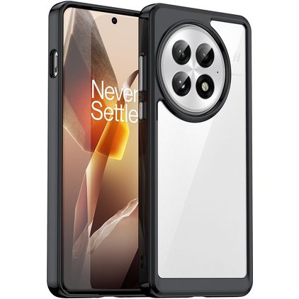Mobigear Crystal OnePlus 13 Plástico rígido Capa traseira - Preto
