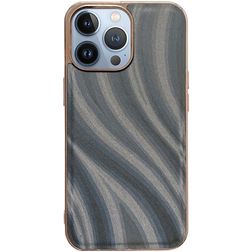 Mobigear Wavy iPhone 14 Pro Max Hardcase Back cover - Argento