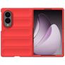Mobigear Bumpy Samsung Galaxy Z Fold 8 TPU flessibile Back cover - Rosso