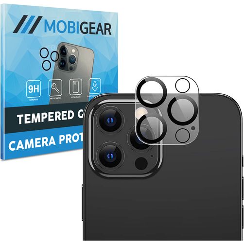 Mobigear iPhone 12 Pro Härdat glas Kameraskydd - Skalvänligt
