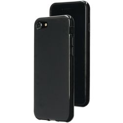 Mobiparts Classic iPhone SE (2022) TPU flexible Carcasa - Matt Black