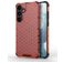Mobigear Honeycomb Samsung Galaxy S24 Plus Hard Case Back cover Shockproof - Red