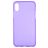 Mobigear Colors iPhone XS Max Flexibel TPU Skal - Lila