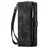 CaseMe 008 iPhone 8 Plus Funda tipo libro 2 en 1 con carcasa extraíble Cartera - Negro
