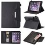 Mobigear Luxury iPad 8 (2020) Lompakkokotelo + Kynänpidike - Musta