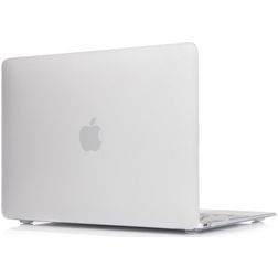 Mobigear Matte MacBook 12 tommer (2015-2017) Hardshell Laptopcover MacBook Case - Gennemsigtig - Model A1534
