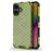Mobigear Honeycomb iPhone 16 Hard Case Back cover Shockproof - Green