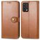 Mobigear Snap Button Realme GT Master Edition Wallet case - Brown