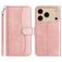 Mobigear S Line iPhone 18 Pro Funda tipo libro Cartera - Oro rosa