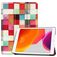 Mobigear Tri-Fold iPad 9 (2021) Funda tipo libro - Mosaic