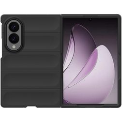 Mobigear Bumpy Samsung Galaxy Z Fold 8 Flexible TPU Back cover - Black