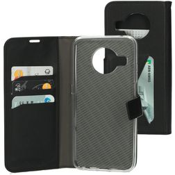 Mobiparts Classic Wallet Nokia X10 Cover a libro portafoglio - Nero