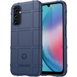 Mobigear Rugged Shield Samsung Galaxy S23 FE Elastyczne TPU Etui plecki Wstrząsoodporne - Niebieski