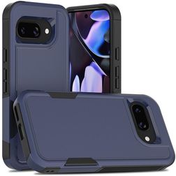 Mobigear Heavy Armor Google Pixel 9a Hårdt Bagsidecover Stødsikkert - Mørkeblå