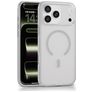 Mobigear Shockproof Grip iPhone 17 Pro Max MagSafe Fodral Hårdplast Skal - Vit