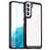 Mobigear Crystal Samsung Galaxy S23 Ultra Fodral Hårdplast Skal - Transparent / Svart