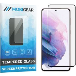 Mobigear Premium Samsung Galaxy S21 Plus Vidro temperado Película de ecrã - Compatível com capas - Preto