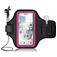 Mobigear Go Active Mobilhållare för löpning Neopren Sportfodral Sportarmband - large - Rosa