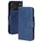 Mobiparts Classic Wallet iPhone 17 Pro MagSafe Funda tipo libro - Steel Blue