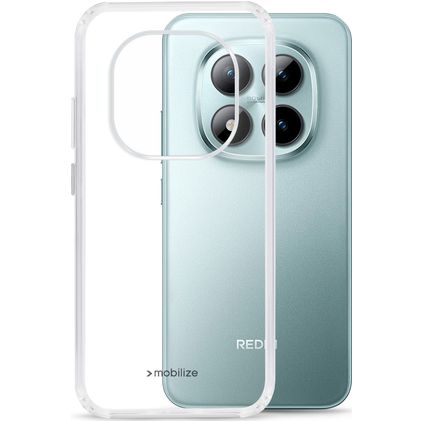 Mobilize Gelly Transparente Xiaomi Redmi Note 15 Pro TPU flexível Capa traseira - Transparente