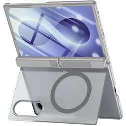 Mobigear Kickstand Samsung Galaxy Z Fold 8 MagSafe Kova Suojakuori Iskunkestävä + Teline - Harmaa