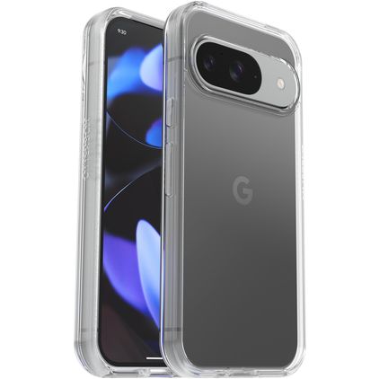 OtterBox Symmetry Transparente Google Pixel 9 Pro Funda Plástico rígido Carcasa Antigolpes - Transparente
