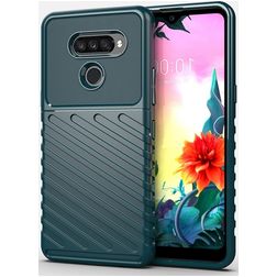 Mobigear Groove LG K50s Flexibilní TPU Zadní kryt - Zelená