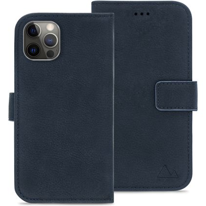 My Style Flex Wallet iPhone 12 Pro Lompakkokotelo + Setelitasku - Royal Blue