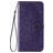 Mobigear Mandala Motorola Edge (2020) Cover a libro portafoglio - Viola
