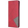 Mobigear Rhombus Slim Huawei P40 Pro Funda tipo libro - Rojo