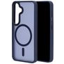 Mobiparts Hardcover Samsung Galaxy S25 MagSafe Plástico rígido Capa traseira - Satin Blue