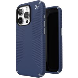 Speck Presidio2 Grip iPhone 15 Pro Hårdt Bagsidecover Stødsikkert - Coastal Blue