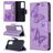 Mobigear Butterfly Huawei P40 Etui z klapką typu portfel - Fioletowy