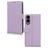 Mobilize Premium Gelly Samsung Galaxy S25 Edge Funda tipo libro Cartera - Morado