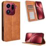 Mobigear Sensation OPPO Find X9 Pro Funda tipo libro Cartera - Marrón