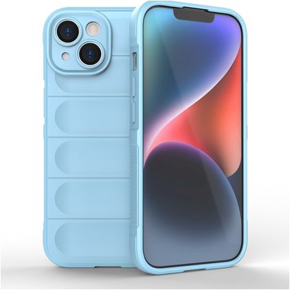 Mobigear Bumpy iPhone 15 Flexible TPU Back cover - Blue
