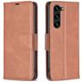 Mobigear Excellent Samsung Galaxy S23 Plus Pungetui med Seddelrum - Brun