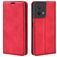 Mobigear Retro Slim OPPO Reno 8 5G Etui z klapką typu portfel - Czerwony