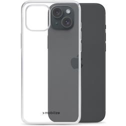 Mobilize Gelly Clear iPhone 15 Plus Flexible TPU Back cover - Clear