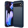 Mobigear Brushed Slim Google Pixel 11 Pro XL TPU flexível Capa traseira - Azul