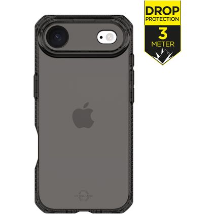 ITSKINS Level 2 SpectrumClear R iPhone Air Flexibilní TPU Zadní kryt odolný proti nárazům - Smoke