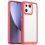 Mobigear Crystal Xiaomi 13 Funda Plástico rígido Carcasa - Transparente / Rojo