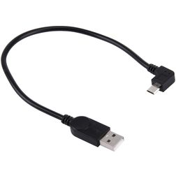 Mobigear Kabel USB-A do Micro USB 0,3 m - Czarny