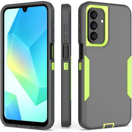 Mobigear Rugged Samsung Galaxy A26 Fodral Hårdplast Skal Stötsäkert - Grön