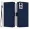 Mobigear Urban Wallet Motorola Moto E14 Pungetui med Seddelrum - Marineblå
