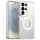 Mobigear Shockproof Samsung Galaxy S26 Ultra MagSafe Fodral Hårdplast Skal - Vit