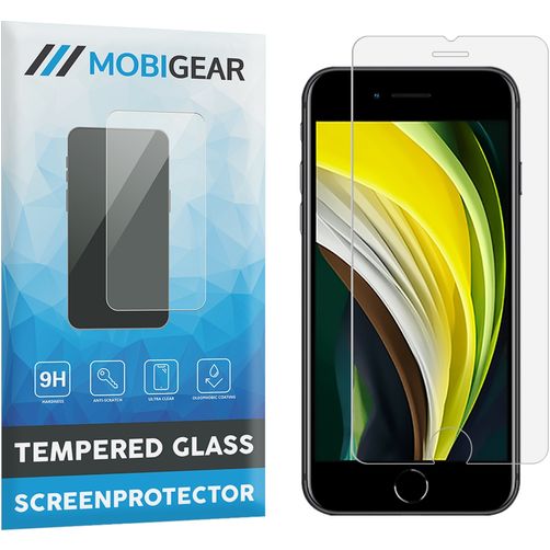 Mobigear iPhone 8 Vidro temperado Película de ecrã - Compatível com capas