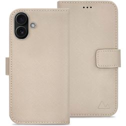 My Style Flex Wallet iPhone 16 Plus Funda tipo libro Cartera - Warm Taupe