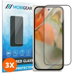 Mobigear Premium Google Pixel 9 Pro Fold Tempered Glass Screen Protector - Case Friendly (3-Pack)